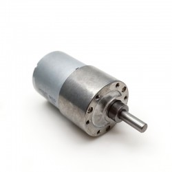 2 Stück 12V/24V Bürsten Stirnradgetriebemotor PMDC Motor GM37-3530 mit Verhältnis 6~810 Stirnradgetriebe