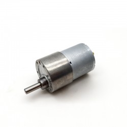 20 Stück 12V/24V Bürsten Stirnradgetriebemotor PMDC Motor GM37-3530 mit Verhältnis 6~810 Stirnradgetriebe