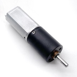 2 Stück Φ16mm 12V/24V Bürsten DC Getriebemotor PMDC Motor GMP16-050SH mit Verhältnis 4~1024 Planetengetriebe