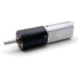 2 Stück Φ16mm 12V/24V Bürsten DC Getriebemotor PMDC Motor GMP16-050SH mit Verhältnis 4~1024 Planetengetriebe