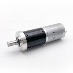 2 Stück Φ24mm 6V/12V Bürsten DC Getriebemotor PMDC Motor GMP24-370CA mit Planetengetriebe