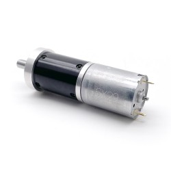 2 Stück Φ24mm 6V/12V Bürsten DC Getriebemotor PMDC Motor GMP24-370CA mit Planetengetriebe