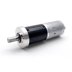 2 Stück Φ24mm 6V/12V Bürsten DC Getriebemotor PMDC Motor GMP24-370CA mit Planetengetriebe