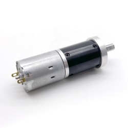 2 Stück Φ24mm 6V/12V Bürsten DC Getriebemotor PMDC Motor GMP24-370CA mit Planetengetriebe