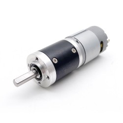 2 Stück Φ28mm 12V/24V Bürsten DC Getriebemotor PMDC Motor GMP28-385PA mit Verhältnis 4~720 Planetengetriebe