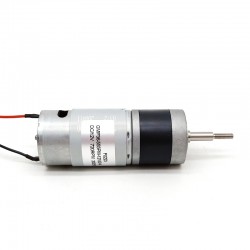 2 Stück Φ42mm 12V/24V Bürsten DC Getriebemotor PMDC Motor GMP36-555PM mit Planetengetriebe