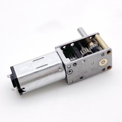 2 Stücke 6 V/12 V Mini DC Schneckengetriebemotor 0,3W Welle 4 mm mit 90 Grad Abtriebswelle Schneckengetriebe