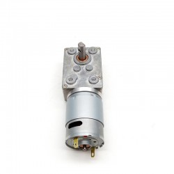 2Pcs 6V/12V Permanentmagnet DC-Schneckengetriebemotor 1,25W Welle 6mm mit Verhältnis 70~2700 Schneckengetriebe