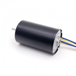 2 Stück Φ28mm 12V/24V BLDC Motor Bürstenloser Gleichstrommotor TEC2847 150g.cm 4000U/min/4250U/min Schaft 3mm