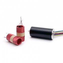 2 Stück Φ16mm 12V/24V Bürstenloser Eisenlose Motoren TEC1636 32,6g.cm 3,4W Wellendurchmesser 2mm 10000U/min