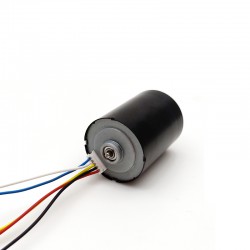 2 Stück Φ28mm 12V/24V BLDC Motor Bürstenloser Gleichstrommotor TEC2838 100g.cm 4200U/min/4400U/min Schaft 2,3mm