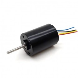 2 Stück Φ30mm 12V/24V Bürstenloser Gleichstrommotor BLDC Motor TEC3040 24,5mN.m 9W 3500U/min/3700U/min Schaft 3mm