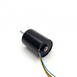 20 Stück Φ30mm 12V/24V Bürstenloser Gleichstrommotor BLDC Motor TEC3040 24,5mN.m 9W 3500U/min/3700U/min Schaft 3mm