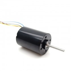20 Stück Φ30mm 12V/24V Bürstenloser Gleichstrommotor BLDC Motor TEC3040 24,5mN.m 9W 3500U/min/3700U/min Schaft 3mm