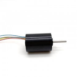 2 Stück Φ30mm 12V/24V Bürstenloser Gleichstrommotor BLDC Motor TEC3040 24,5mN.m 9W 3500U/min/3700U/min Schaft 3mm