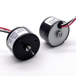 2 Stück Φ35.5mm 12V/24V Bürstenloser Gleichstrommotor TEC3625 54mN.m DC Motor 3600U/min Schaft 3mm