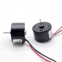2 Stück Φ35.5mm 12V/24V Bürstenloser Gleichstrommotor TEC3625 54mN.m DC Motor 3600U/min Schaft 3mm