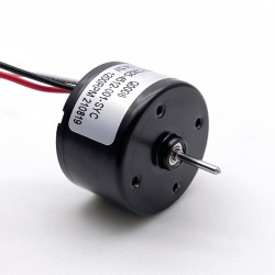 2 Stück Φ35.5mm 12V/24V Bürstenloser Gleichstrommotor TEC3625 54mN.m DC Motor 3600U/min Schaft 3mm