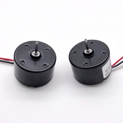 2 Stück Φ35.5mm 12V/24V Bürstenloser Gleichstrommotor TEC3625 54mN.m DC Motor 3600U/min Schaft 3mm
