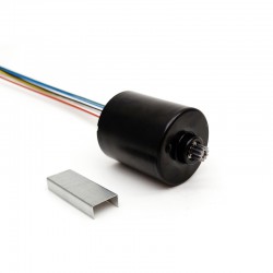 2 Stück Φ36mm 12V/24V Bürstenloser Gleichstrommotor TEC3640 54mN.m 5600U/min/3200U/min Schaft 3,175mm