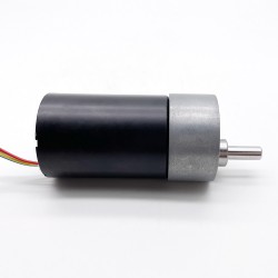 2 Stück 12V/24V BLDC Stirnradgetriebemotor GM37-TEC3650 7W/11W mit Verhältnis 6~810 Stirnradgetriebe