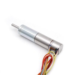 15 Stück Φ12mm 6V/12V Bürstenloser Eisenlose Motoren GMP12-TBC1220 mit Planetengetriebe Wellendurchmesser 3mm
