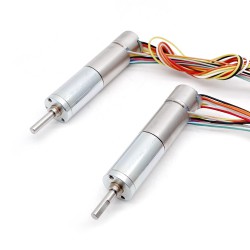 15 Stück Φ12mm 6V/12V Bürstenloser Eisenlose Motoren GMP12-TBC1220 mit Planetengetriebe Wellendurchmesser 3mm