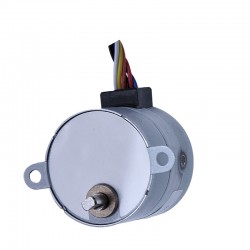 2 Stück 12V Stirnradgetriebe Schrittmotor GM37-35BY 7.5° mit Verhältnis 6~810 Stirnradgetriebe