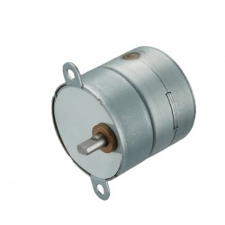 2 Stück 12V Stirnradgetriebe Schrittmotor GM37-35BY 7.5° mit Verhältnis 6~810 Stirnradgetriebe