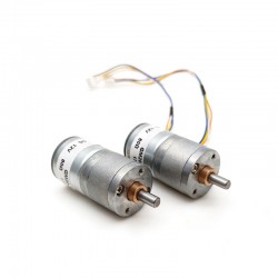 20 Stück 12V Mikro DC Schrittgetriebemotor GM20-20BY 18° 120mA 2.5kg.cm 2 Phasen mit Untersetzung 29~488 Getriebe