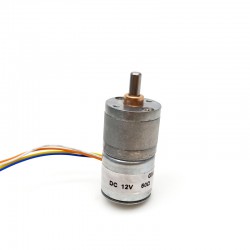 2 Stück 12V Mikro DC Schrittgetriebemotor GM20-20BY 18° 120mA 2.5kg.cm 2 Phasen mit Untersetzung 29~488 Getriebe