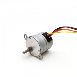 20 Stück 12V Mikro DC Schrittgetriebemotor GM25-25BY 7.5° 120mA 500g,cm 4 Phasen mit Untersetzung 10~100 Getriebe