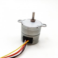2 Stück 12V Mikro DC Schrittgetriebemotor GM25-25BY 7.5° 120mA 500g,cm 4 Phasen mit Untersetzung 10~100 Getriebe