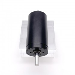 2 Stück Φ40mm 12V/24V Doppelwellen Bürsten Eisenlose Motoren TDC3571 2000g.cm Wellendurchmesser 6mm/4mm