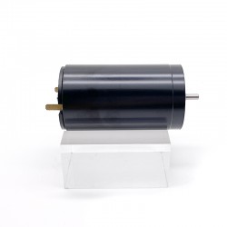2 Stück Φ40mm 24V Doppelwellen Bürsten Eisenlose Motoren TDC4071 2000g.cm 7000U/min/1800U/min Wellendurchmesser 6mm/4mm