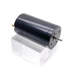 2 Stück Φ40mm 24V Doppelwellen Bürsten Eisenlose Motoren TDC4071 2000g.cm 7000U/min/1800U/min Wellendurchmesser 6mm/4mm
