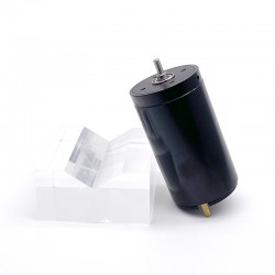 2 Stück Φ40mm 24V Doppelwellen Bürsten Eisenlose Motoren TDC4071 2000g.cm 7000U/min/1800U/min Wellendurchmesser 6mm/4mm