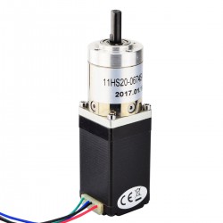 Nema 11 Getriebe Schrittmotor 11HS20-0674S-PG27 mit 27:1 Planetengetriebe