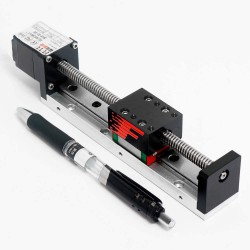 linearführungsschiene, Linearführungen FSL30 50–300 mm mit Nema 14 Schrittmotor