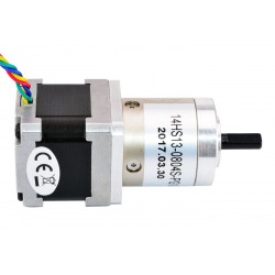 Nema 14 Getriebe Schrittmotor 14HS13-0804S-PG19 mit Untersetzung 19:1 Planetengetriebe