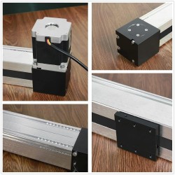 Linearantrieb, Hochgeschwindigkeits CNC Linearführungsschiene FBL80 100–2000 mm mit Nema34 Schrittmotor