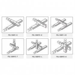 Schwerlast-Linearführung, Kugelumlaufspindel Linearantribe FSL120 50-1500mm mit Nema34 Schrittmotor