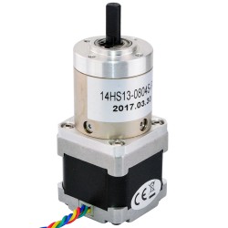 Nema 14 Getriebe Schrittmotor 14HS13-0804S-PG51 mit Untersetzung 51:1 Planetengetriebe