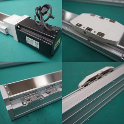 Doppelschienen-Linearmodul, Linearführungsantrieb FCH90 50–1100 mm mit 750 W Servomotor