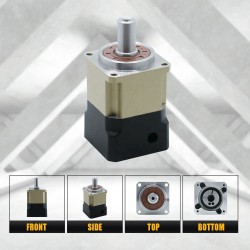 PGH60 Serie Schrägverzahntes Planetengetriebe PGH60-L2SW-Stepper, Max.Verhältnis 100:1, Verdrehspiel 8' für Nema 23,24 Schrittmotor