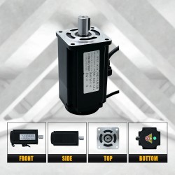 400W/600W/750W/1000W AC Servomotor mit Steuerung Set 110V / 220V 1,27Nm-3,8Nm für CNC- und SPS-Systeme