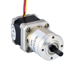 Nema 14 Getriebe Schrittmotor 14HS13-0804S-PG27 mit Untersetzung 27:1 Planetengetriebe