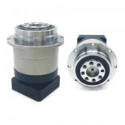 PLX120 Serie Schrägverzahntes Planetengetriebe, Flanschplattenausgabe für Nema 42 Schrittmotor und 110 mm/130 mm Servomotor