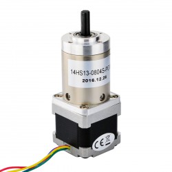 Nema 14 Getriebe Schrittmotor 14HS13-0804S-PG100 mit Untersetzung 100:1 Planetengetriebe