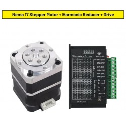 Neme 17 Wellgetriebe Schrittmotor 42HS4015A4D5 mit 30:1 Wellgetriebe + TB6600 Schrittmotortreiber